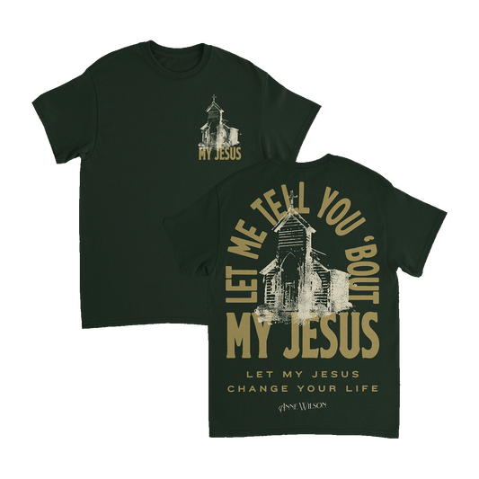 My Jesus Forest Green YOUTH Tee