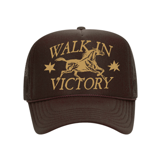 Walk In Victory Trucker Hat